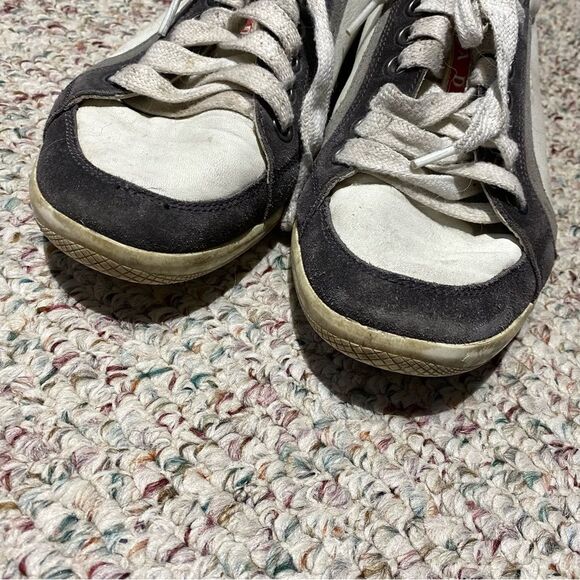 Prada Sport Women's Leather Sneakers Color Block Designer Shoes Size 6.5 - Picture 3 of 7